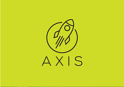 axis logo flat logo illustration logo design minimal minimalist logo modern logo