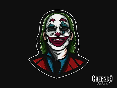 The Joker Fan Art clown dc dc comics dc movies design fanart film filmlogo illustration joker logo mascot movie movie art vector