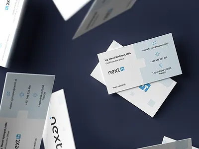 Business cards for IT company brand brand identity branding branding design business cards businesscard
