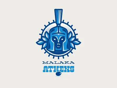 Athens affinity athens illustration logo malaka olive vector