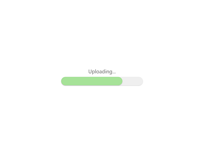 086 - Progress Bar daily 100 challenge daily ui dailyui dribbble loader loading bar loading screen progress bar progressbar