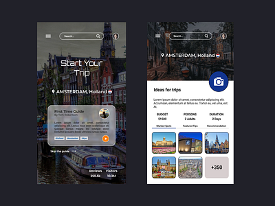 Trip planner app adobe adobe illustrator adobe indesign adobe photoshop adobe xd adobexd design figma graphic design invision marketing photoshop portfolio sketch travel uiux uxui web webdesign website