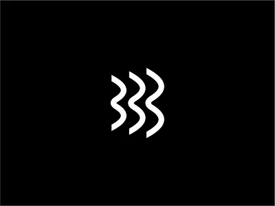 Brainwaves branding design icon identity logo logotype mark minimal monogram simplicity
