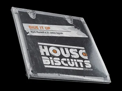 House Biscuits Music - Album Design album art album cover art brand branding clean cover design design flat graphic design grunge identity mockup record record label road case torn vintage vinyl vinyl cover