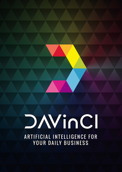 DAVinCI : Poster ai brand color davinci pattern poster symbol triangle