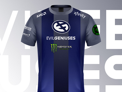 Evil Geniuses 2020 jersey design concept arteezy cod csgo dota2 eg esport esports evil geniuses fortnite gaming jersey lcs league of legends lol stream t shirt tshirt