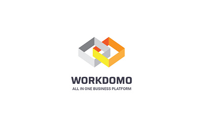 Workdomo BI (draft) bi brand draft logo symbolmark wordmark workdomo