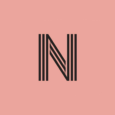 Letter N adobe ilustrator art branding design icon illustration letter lettering lettermark logo logotype n logo type typography vector