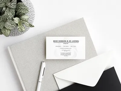 Minimal Business Card branding