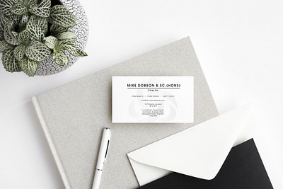 Minimal Business Card branding