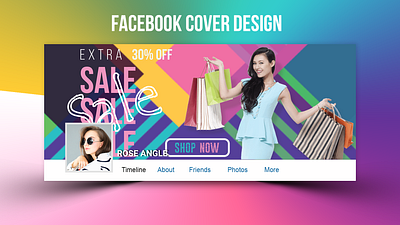 Facebook Cover Design adobe illustrator adobe photoshop branding facebook banner facebook cover graphic design illustration social media banner