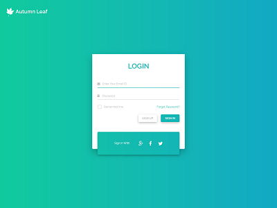 Login Page UI login design login form login screen