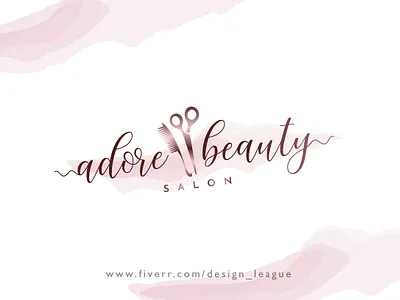 Adore Beauty adorable beauty logo beauty salon branding design elegant design elegant font fresh colors fresh design logo logodesign salon logo script font script lettering signature signature font signature logo trendingconcept trendy typography