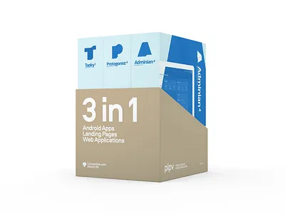 3 in 1 Wireframing Mega-Bundle android bundle landing page landing page design plpv saas app web app web app design wireframe kit wireframing