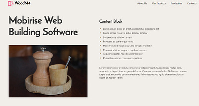 Mobirise Web Building Software — Content Block bootstrap design mobile responsive software webdesign webdevelopment website website builder website maker