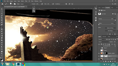 I could probably ... decorate galaxy home interior landscape mountains nasa poster scenery science space stars