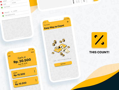 This Count! App app branding design flat ios logo mobile app design ui ui ux design ux