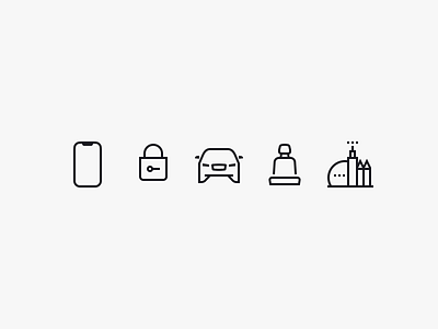 Icons branding iconography icons