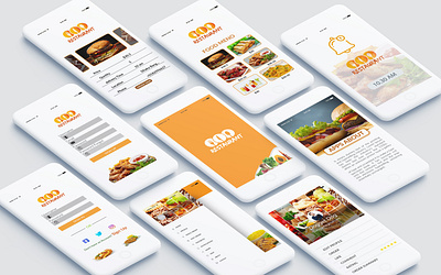 Food Ui Ux Design android app apps design design development mobile ui ux