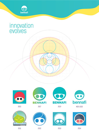 BENNAFI EVOLUTION 2020 branding design icon identity illustration illustrator logo minimal portfolio vector web