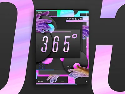 Grain Gradient Poster #269 poster creation