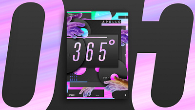 Grain Gradient Poster #269 poster creation