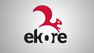 Logo Design - Ekore brand design drawing ekorre logo sketch