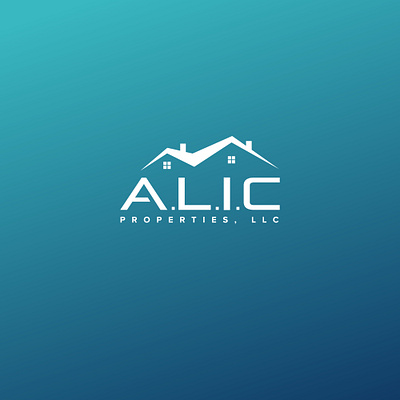 A.L.I.C Properties LLC corporate identity graphic symbol logo logo designing realestatelogo symbol