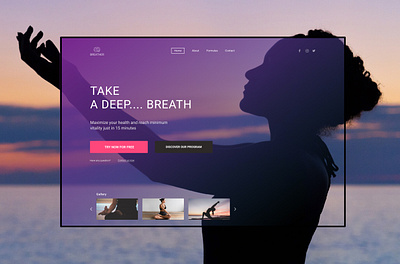 Breather meditation home page