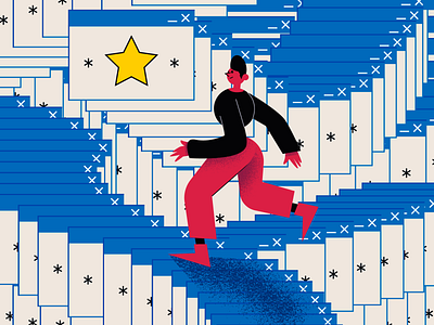 Superb Illustrations branding brutalism craftwork design illustration noise ui vector web website