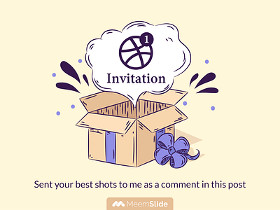 1 Dribbble Invite dribbble invite invite meemslide