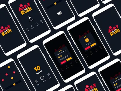 Angry Square Rush shot 3 animation app branding design icon illustration illustrator logo typography ui ux vector