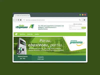 web site Auto Expresso Tecnologia design dotnet html html css interface web design website