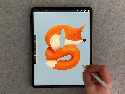 G-Fox art brush calligraphy digital art digitalart hand lettering lettering procreate type typography