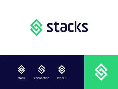Stacks - Logo design design icon letter s logo logo design logodesign logotype mark minimal money stack