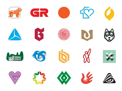 geo logos 01 branding identity logo marks symbols