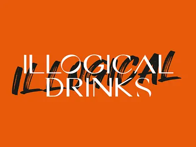 Illogical Drinks Logo Trial 2