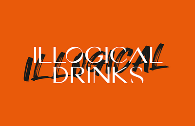 Illogical Drinks Logo Trial 2