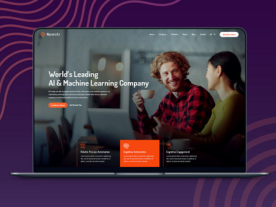 Sparsity - AI & Machine Learning Startups Template agency bigdata branding corporate creative design css css3 html html5 landing page design machine learning startups stunning template web design webdesign website website design