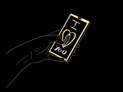 I love/f**k you darling. illustration illustration design illustrator