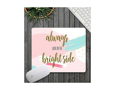 Bright Side Mouse Pad design