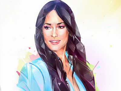 Grammy 2019. Kacey Musgraves portrait art illustration