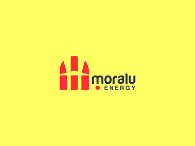 Moralu Energy Brand Identity Logo aplikasi desain desain logo ikon illustration kreatif letter logo palet warna vektor