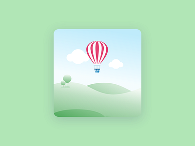 Balloon illustration vector