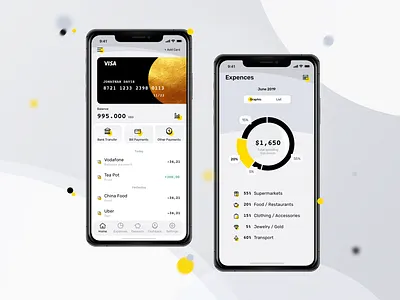 Banking App UI Concept app banking banking app design ios ui ux