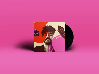 No. 9 - the Hex ~ Richard Swift 10x18 album album art albym gems grain illustration richard swift stones texture the hex vinyl