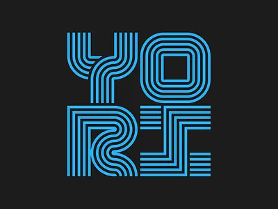 YORI iRobot Internal Project Branding logo type