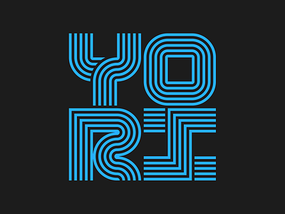 YORI iRobot Internal Project Branding logo type
