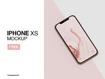 Iphone XS Free Mockup design download psd ipad pro iphone iphone x iphone xs logo mockup psd design psd mockup ui ui mockup web webdesign