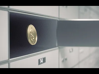 Cryptocurrency Animation Styleframe 3d 3d art animation concept cryptocurrency money styleboard styleframe